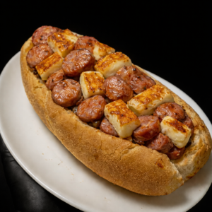 Linguiça Toscana + Queijo Coalho